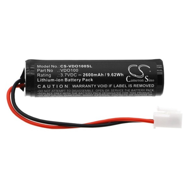 Cameron sino li-ion akkumulátor, 3.7v, 2600mAh, kompatibilis vdo vdo100 kék-vel