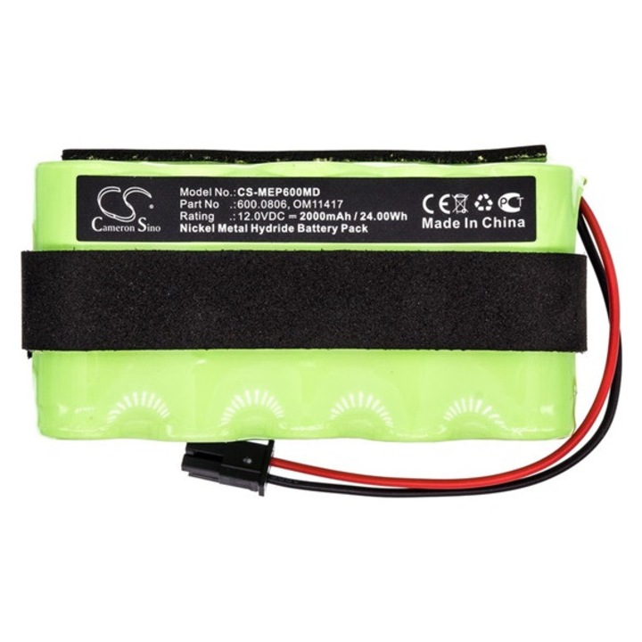 Cameron sino ni-mh akkumulátor, 12.0v, 2000mAh, kompatibilis medela 600.0806 kompatibilis-vel