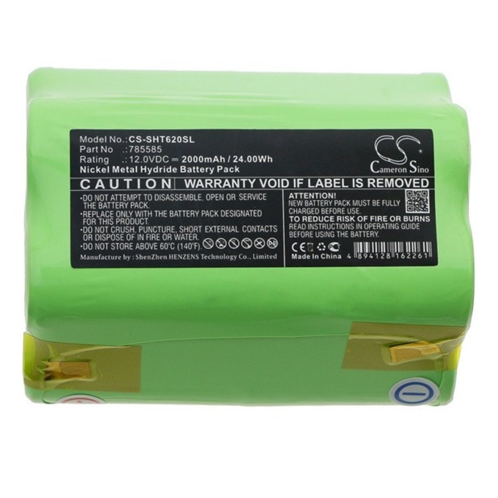 Cameron sino ni-mh akkumulátor, 12.0v, 2000mAh, kompatibilis soehnle 785585 kompatibilis-vel
