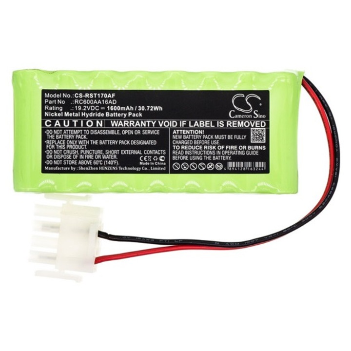 Cameron sino ni-mh akkumulátor, 19.2v, 1600mAh, kompatibilis record rc600aa16ad kompatibilis-vel