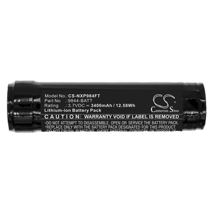 Cameron sino li-ion akkumulátor, 3.7v, 3400mAh, kompatibilis nightstick 9844-batt kompatibilis-vel