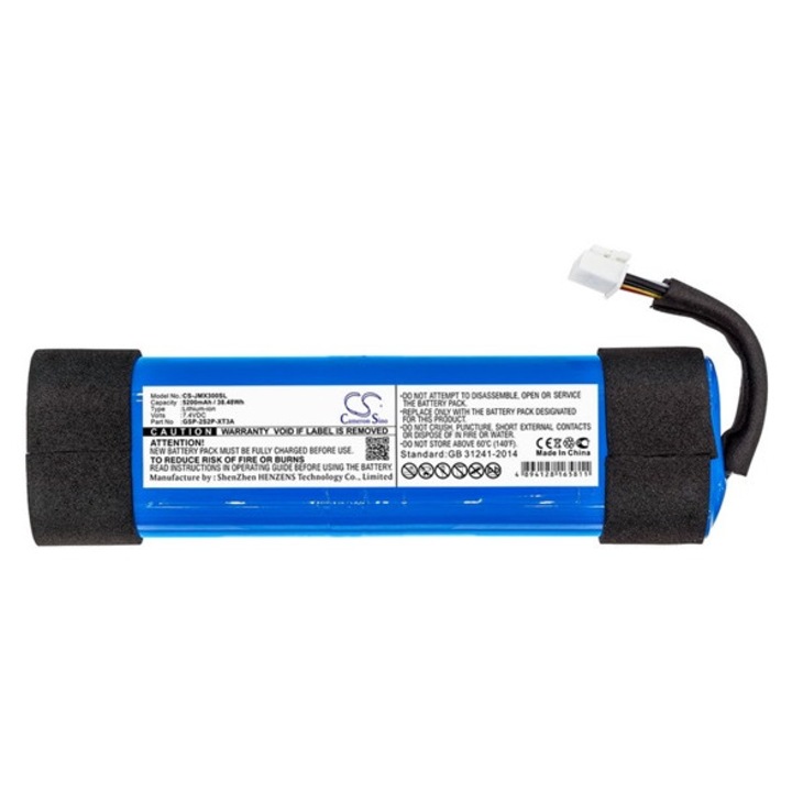 Cameron sino li-ion akkumulátor, 7.4v, 5200mAh, kompatibilis jbl gsp-2s2p-xt3a kompatibilis-vel