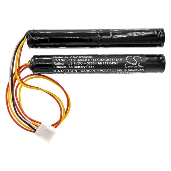 Cameron sino li-ion akkumulátor, 3.7v, 3200mAh, kompatibilis crestron li-crxcrst1s4p kompatibilis-vel