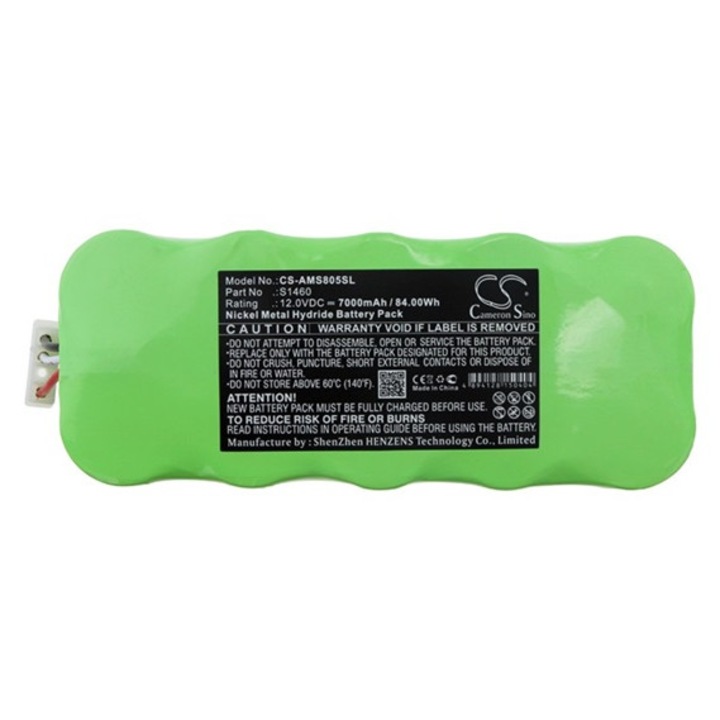 Cameron sino ni-mh akkumulátor, 12.0v, 7000mAh, kompatibilis amplivox s1460 kompatibilis-vel