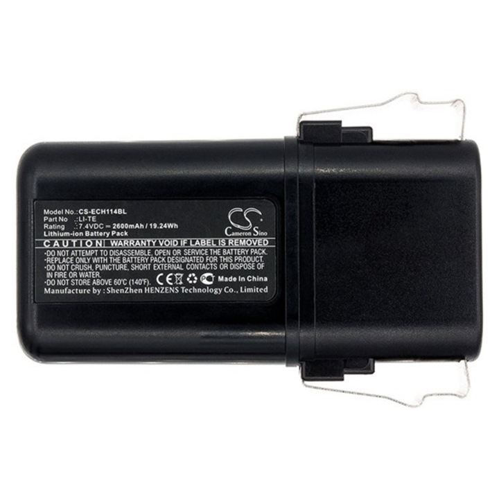 Cameron sino li-ion akkumulátor, 7.4v, 2600mAh, kompatibilis elca li-te kompatibilis-vel