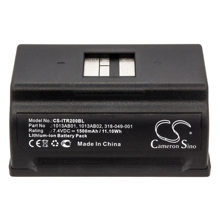 Cameron sino li-ion akkumulátor, 7.4v, 1500mAh, kompatibilis intermec 1013ab01 kompatibilis-vel