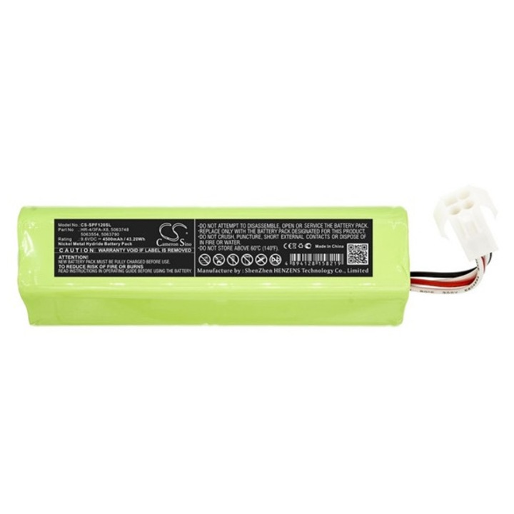 Cameron sino ni-mh akkumulátor, 9.6v, 4500mAh, kompatibilis scott 5063554 kompatibilis-vel