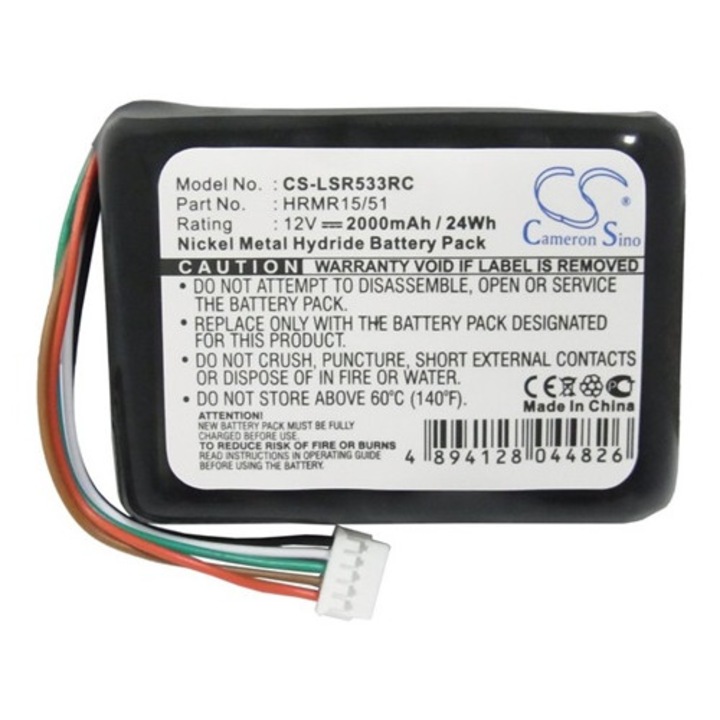 Cameron sino ni-mh akkumulátor, 12.0v, 2000mAh, kompatibilis logitech 533-000050 kompatibilis-vel