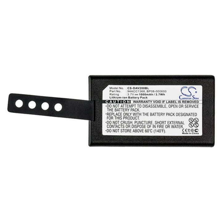 Cameron sino li-ion akkumulátor, 3.7v, 1000mAh, kompatibilis wasp 63380892051 kompatibilis-vel
