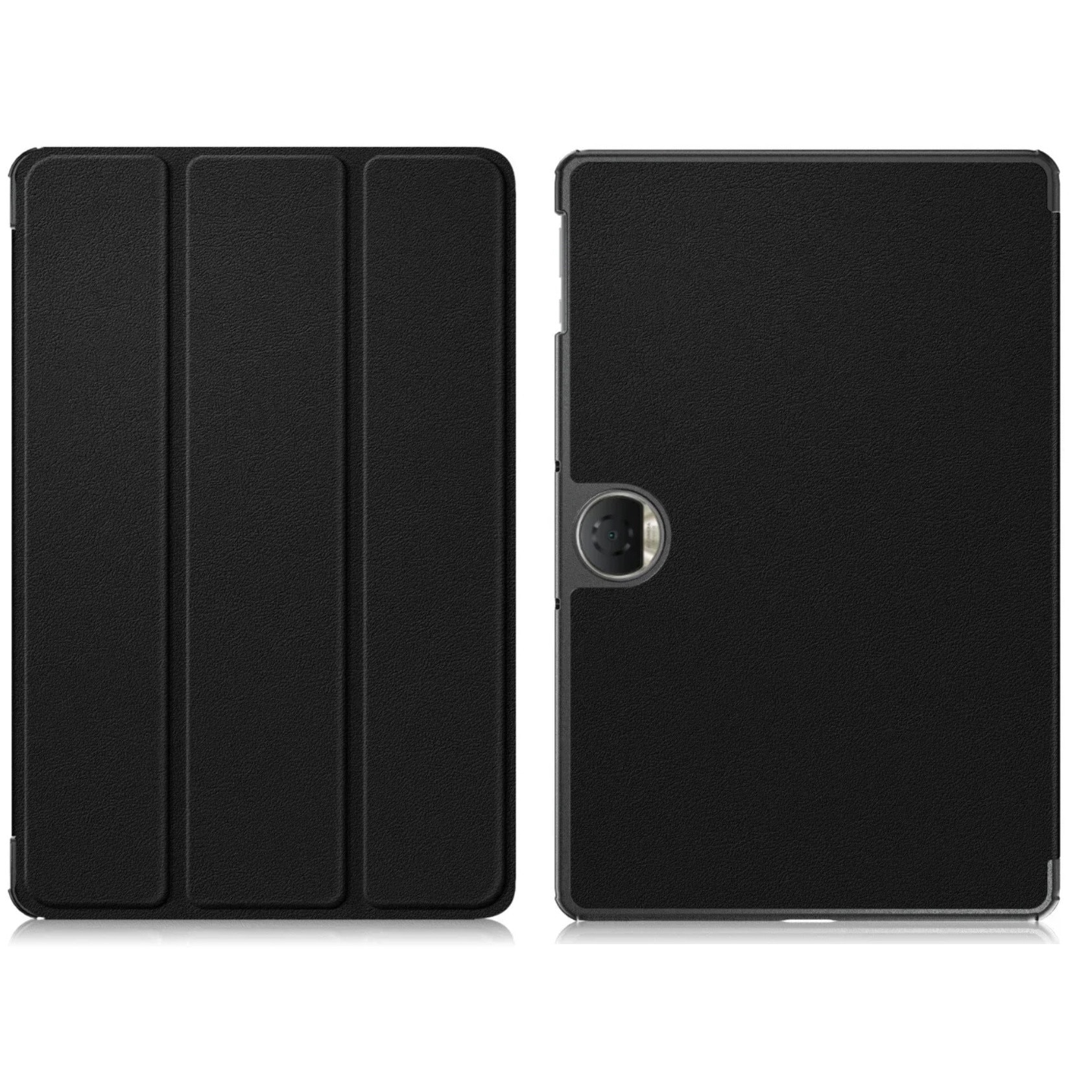 Husa flip, Honor, Pad 9, 12.1 inch, functie stand, inchidere magnetica, material: piele ecologica + plastic, culoare: negru, dedicata pentru Honor Pad 9 si Pad 9 Pro 12.1"