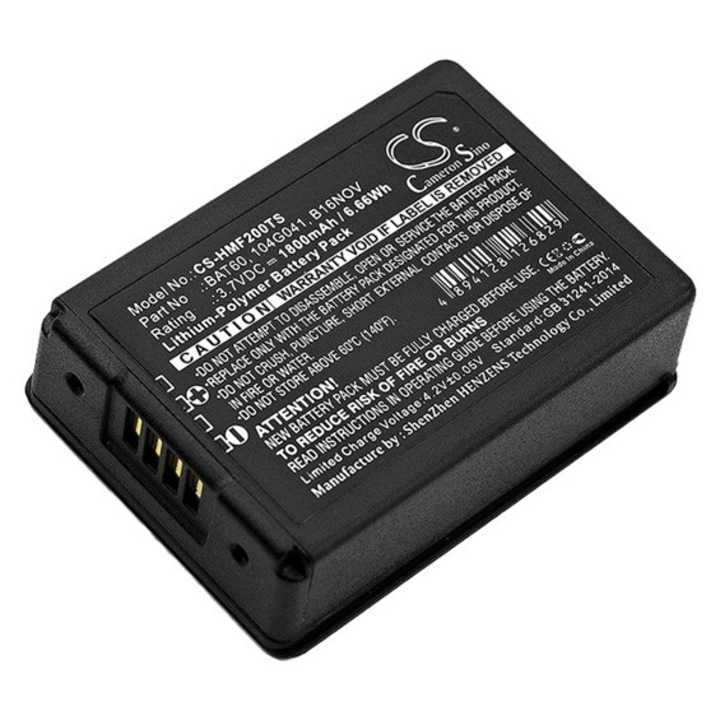 Cameron sino li-polymer akkumulátor, 3.7v, 1800mAh, kompatibilis hme 104g041 kompatibilis-vel