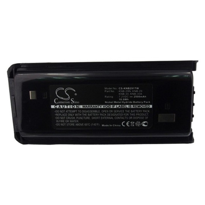 Cameron sino ni-mh akkumulátor, 7.2v, 2500mAh, kompatibilis kenwood bpknb29mh kompatibilis-vel
