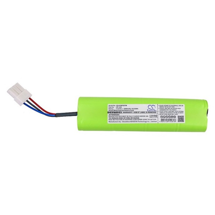Cameron sino ni-mh akkumulátor, 9.6v, 3000mAh, kompatibilis icom bp-228 kompatibilis-vel