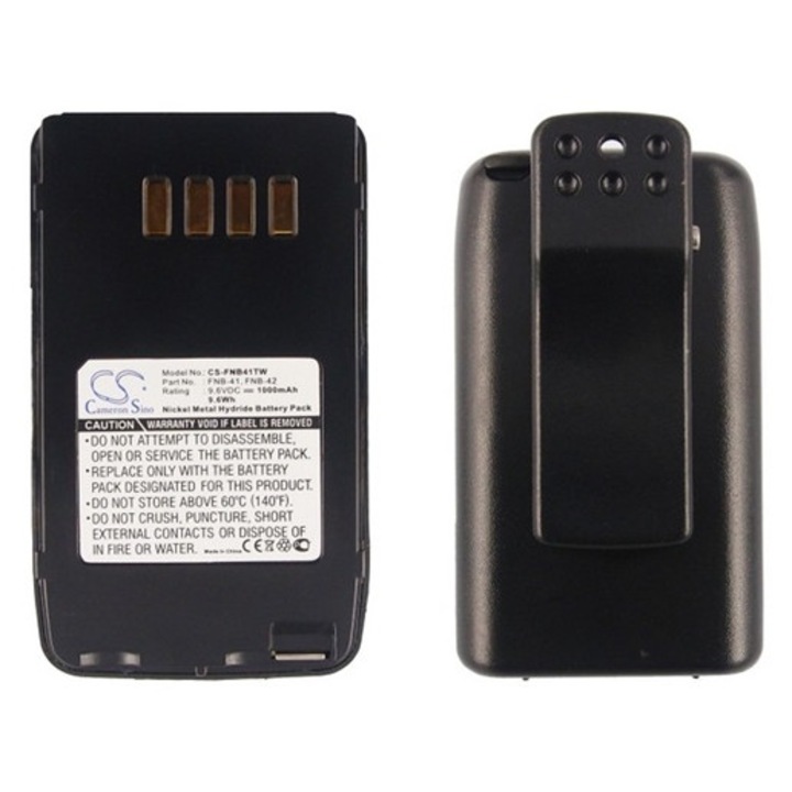 Cameron sino ni-mh akkumulátor, 9.6v, 1000mAh, kompatibilis yaesu fnb-41 kompatibilis-vel