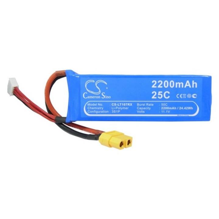 Cameron sino li-polymer akkumulátor, 11.1v, 2200mAh, kompatibilis dji p1-12 kompatibilis-vel