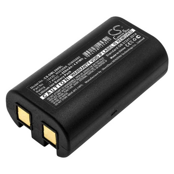 Cameron sino li-ion akkumulátor, 7.4v, 650mAh, kompatibilis dymo 14430 kompatibilis-vel