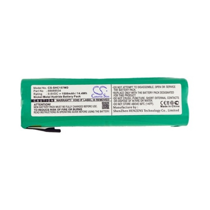 Cameron sino ni-mh akkumulátor, 9.6v, 1500mAh, kompatibilis schiller 88888534 kompatibilis-vel