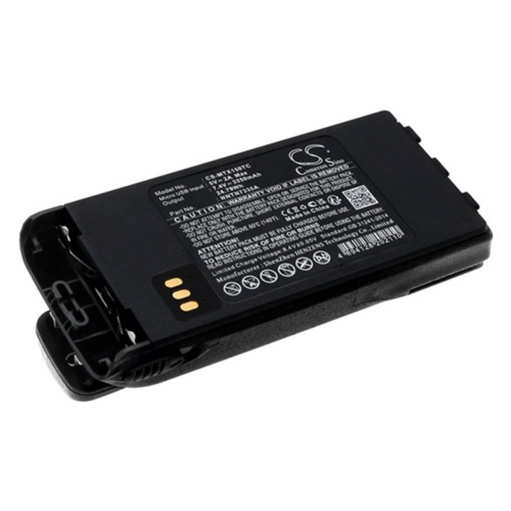 Cameron sino li-ion akkumulátor, 7, 4v, 3350mAh, kompatibilis motorola hnn9815 -vel