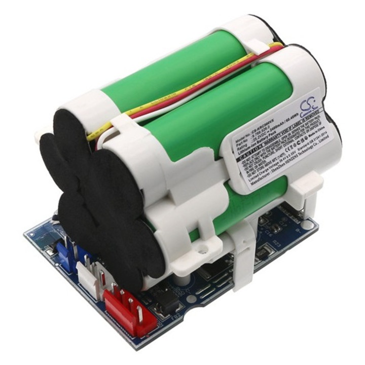 Cameron sino li-ion akkumulátor, 25, 2v, 2400mAh, kompatibilis karcher 9.769.526.0 fehér-vel