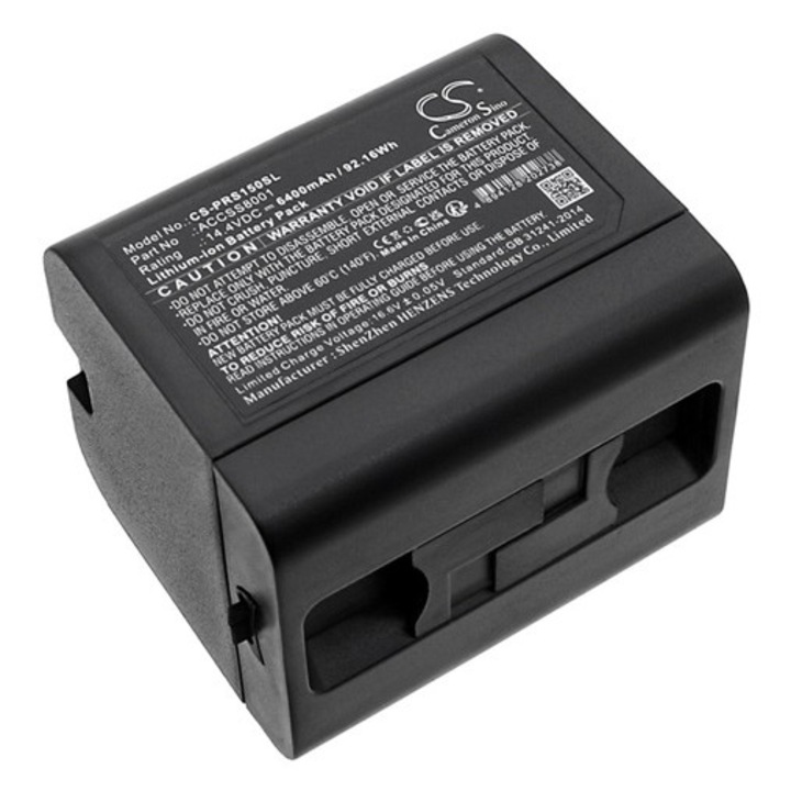 Cameron sino li-ion akkumulátor, 14, 4v, 6400mAh, kompatibilis faro accss8001 -vel