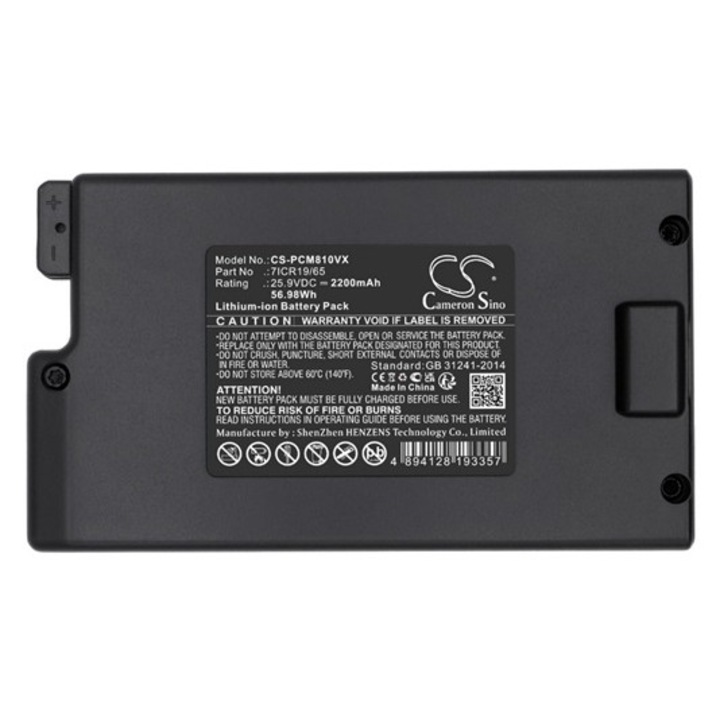 Cameron sino li-ion akkumulátor, 25, 9v, 2200mAh, kompatibilis proscenic 7icr19, 65 -vel
