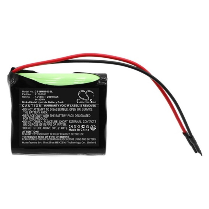 Cameron sino ni-mh akkumulátor, 7, 2v, 2000mAh, kompatibilis bamo 91508601 -vel