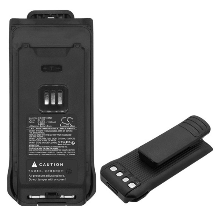 Cameron sino li-ion akkumulátor, 7, 4v, 1350mAh, kompatibilis hytera bl1507 -vel