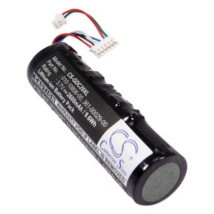 Cameron sino li-ion akkumulátor, 3.7v, 2600mAh, kompatibilis garmin 010-10806-0 -vel
