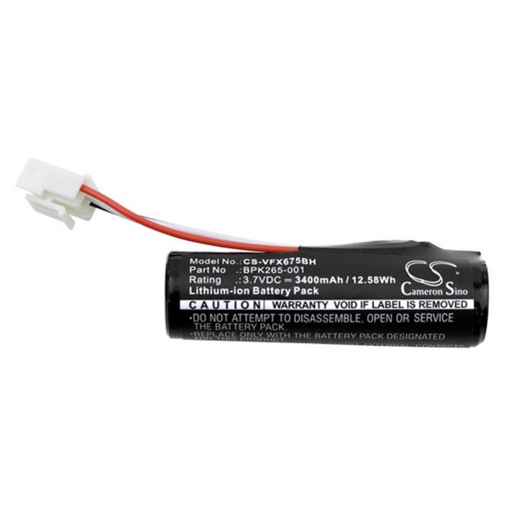 Cameron sino li-ion akkumulátor, 3.7v, 3400mAh, kompatibilis verifone bpk260-001 -vel