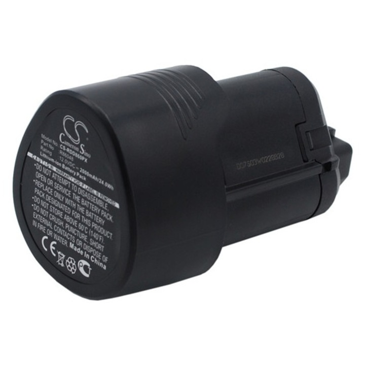 Cameron sino li-ion akkumulátor, 12.0v, 2000mAh, kompatibilis ridgid 130188001 -vel