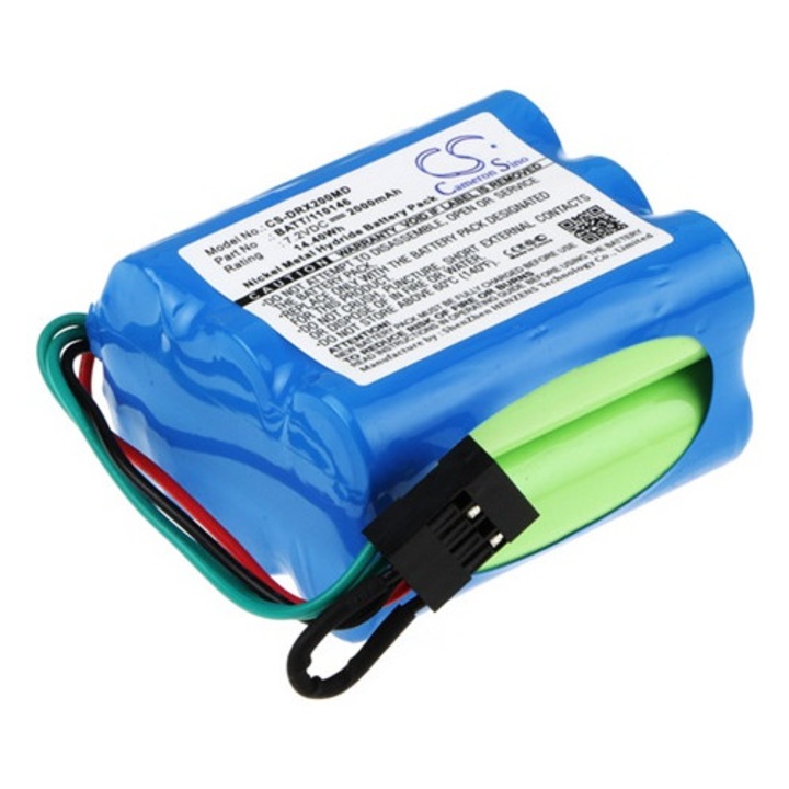 Cameron sino ni-mh akkumulátor, 7.2v, 2000mAh, kompatibilis drager 8411599 kék-vel
