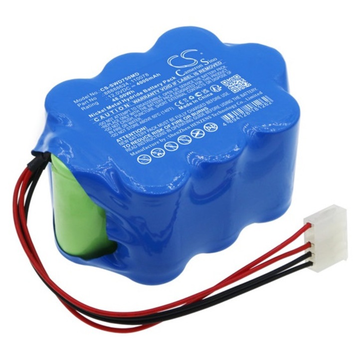 Cameron sino ni-mh akkumulátor, 12.0v, 4000mAh, kompatibilis simonson-wheel 110078 kék-vel