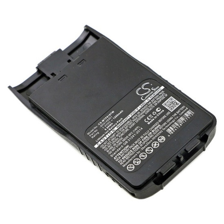 Cameron sino li-ion akkumulátor, 7.4v, 1200mAh, kompatibilis motorola 60q149301 -vel