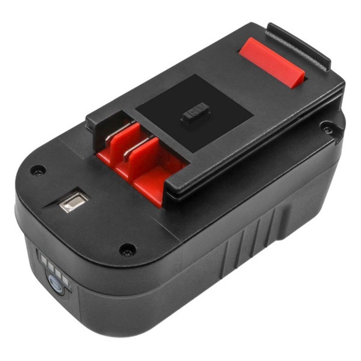 Cameron sino li-ion akkumulátor, 18.0v, 4000mAh, kompatibilis black & decker 244760-00 -vel