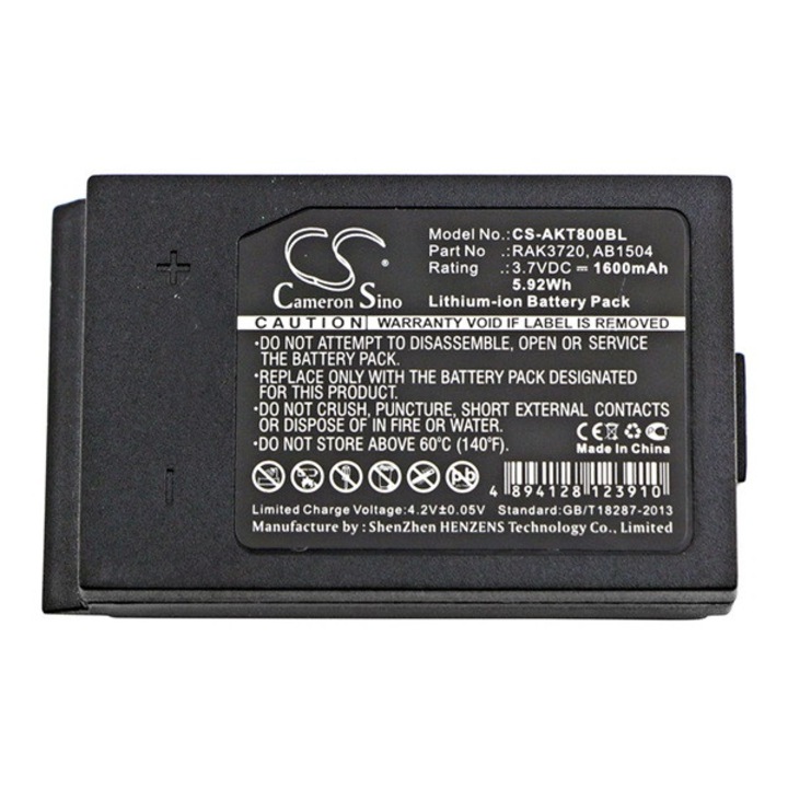 Cameron sino li-ion akkumulátor, 3.7v, 1600mAh, kompatibilis akerstroms 933719-000 kompatibilis-vel