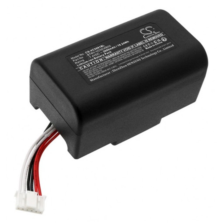 Cameron sino li-ion akkumulátor, 7.4v, 2600mAh, kompatibilis symbol 82-76786-03 -vel