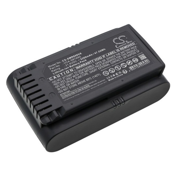Cameron sino li-ion akkumulátor, 21.6v, 2200mAh, kompatibilis samsung vca-sbta60 -vel