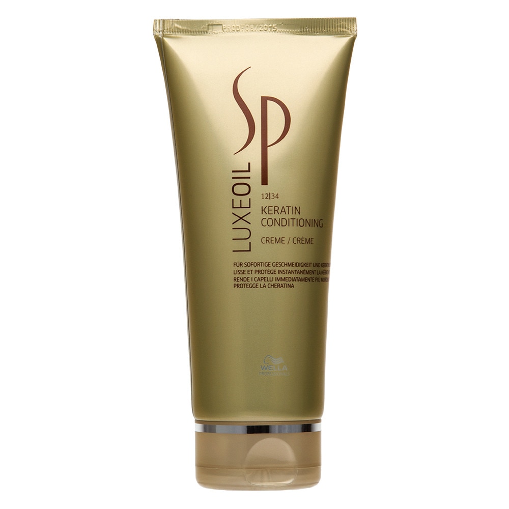 Balsam Wella Professionals SP LuxeOil Keratin Protect pentru par deteriorat, 200 ml