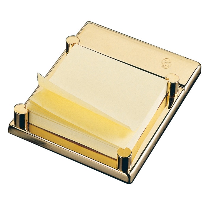 Suport El Casco M-671 L pentru notite autoadezive, finisaj aur galben