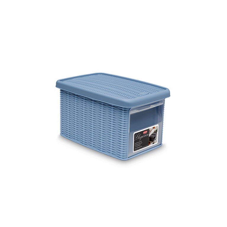 Cutie universala STEFANPLAST SPA, Elegance S, 29x19x16cm, 5.5l, Plastic, Albastru