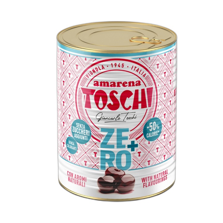 Cirese negre amare Amarana Zero Fara Zahar Toschi 1kg