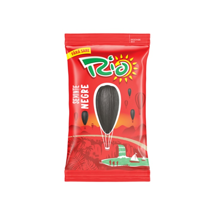 Seminte floarea soarelui nesarate, rio, 30 x 40 g