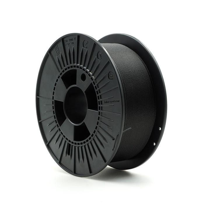 3D филамент, Fiberlogy, PA12 + CF15, черен, 1.75 мм, 1 кг