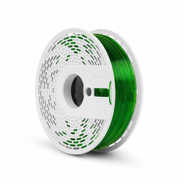 Filament pentru imprimanta 3D Fiberlogy HS PLA transparent verde deschis 1, 75 mm 0, 85 kg