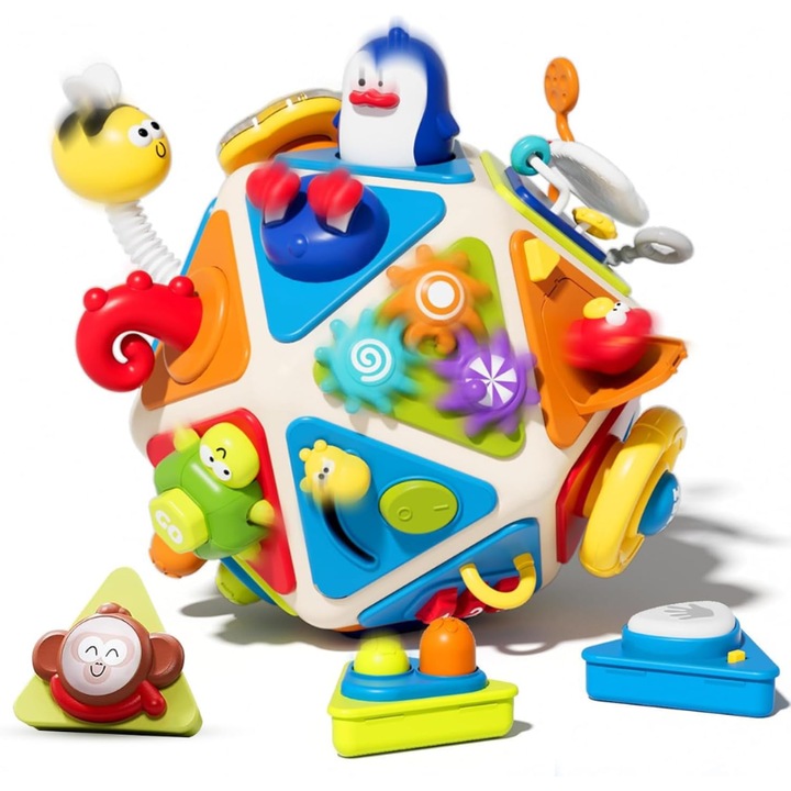 Centru de Activitati 20 in 1 Ludiro pentru Copii, Jucarie Interactiva Educationala Mobila