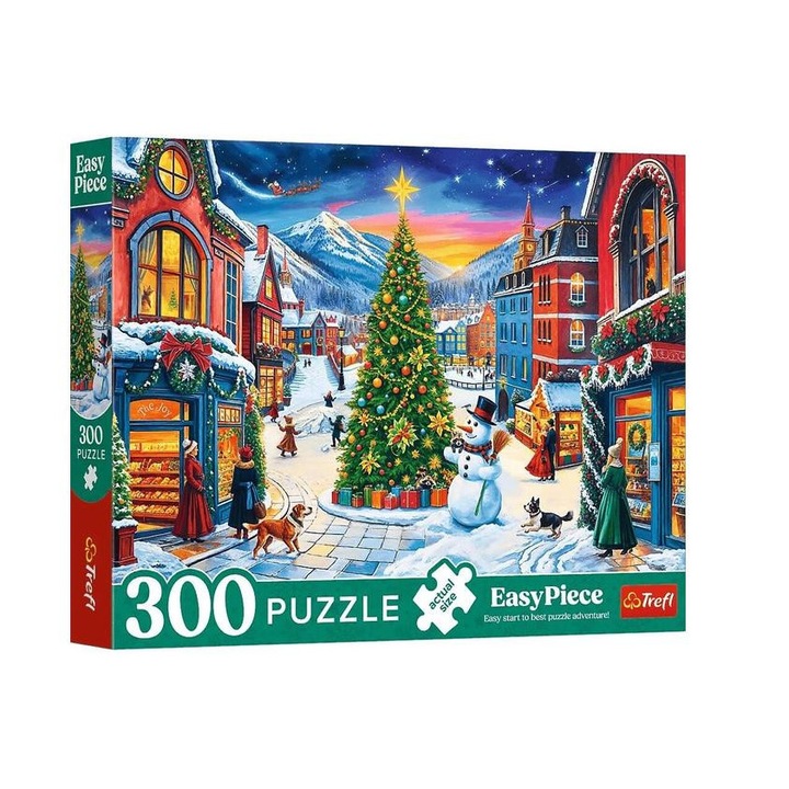 Trefl 300 db-os XXL puzzle - Easy Piece - Karácsonyi város (23104)