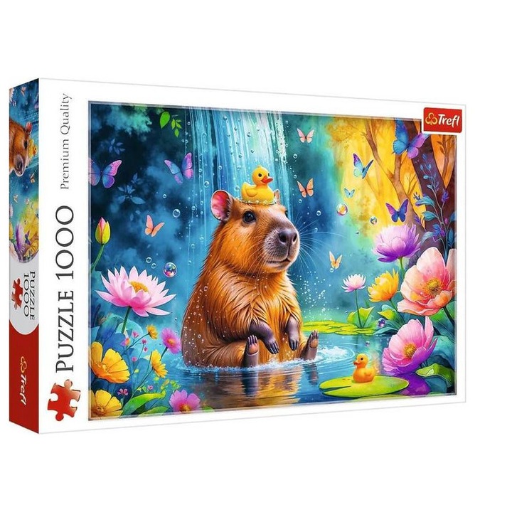 Пъзел Trefl от 1000 части - Капибара (10949)