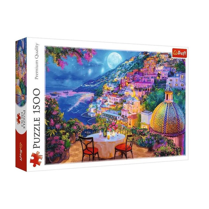 Trefl 1500 db-os puzzle - Randevú Positanóban (26218)