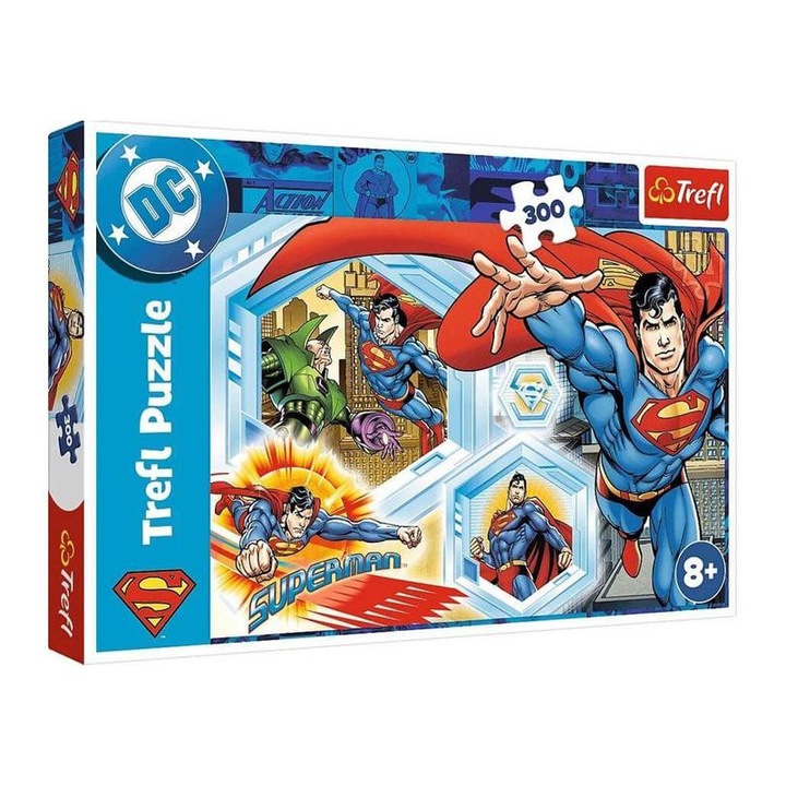 Trefl 300 db-os puzzle - Superman, az elpusztíthatatlan (23032)