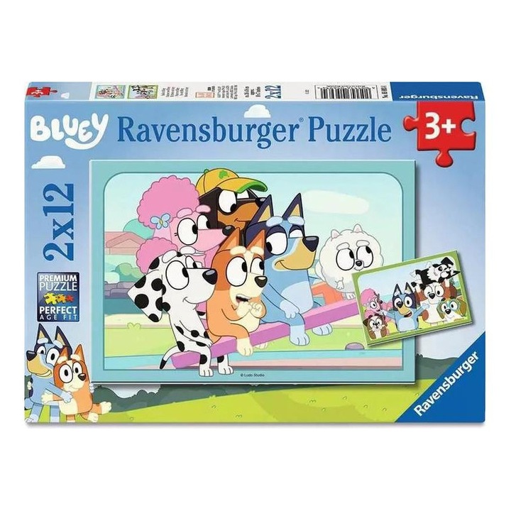 Пъзел Ravensburger, 1000 части - Bluey (05693)
